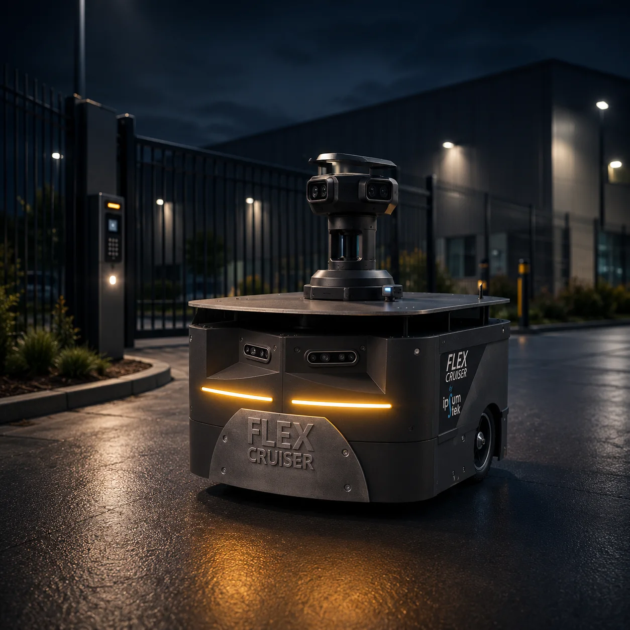 Application de robot autonome pour la sécurité et les sites sensibles