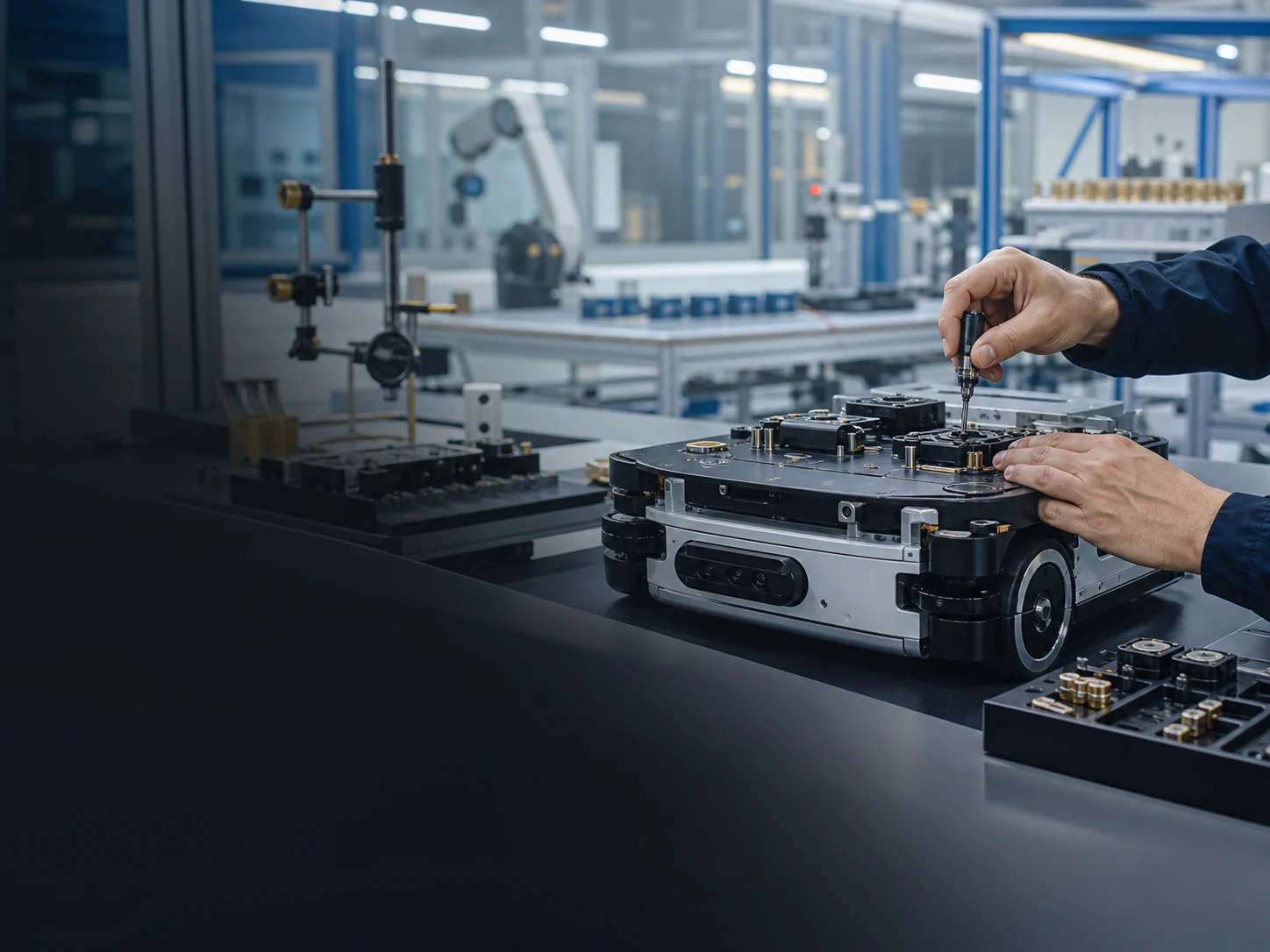 Contexte européen d'ingénierie et de fabrication robotique