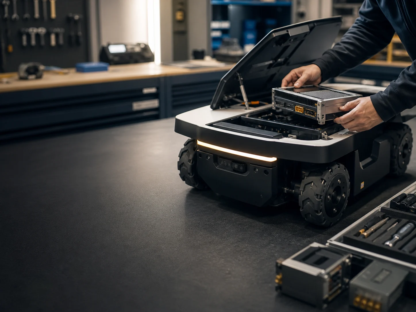 Discussion de projet robotique centrée sur un ROI opérationnel réaliste